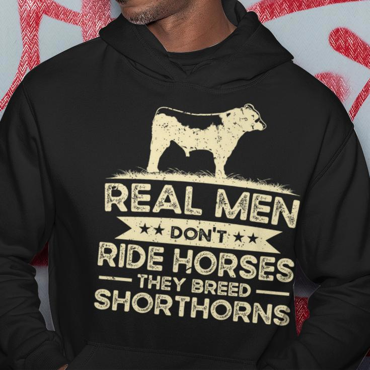 Don't Ride Breed Cattle Farmer Shorthorn Cattle Hoodie Unique Gifts