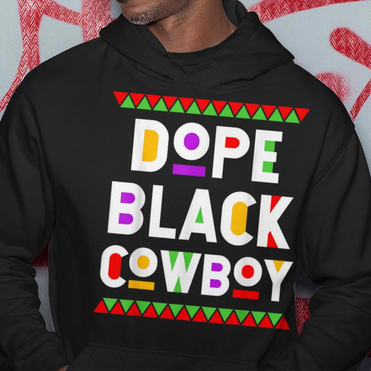 Dope Black Cowboy African American Job Proud Profession Hoodie Unique Gifts
