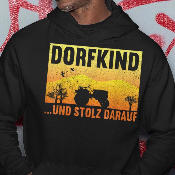 Dorfkind Und Stolz Darauf Farmers Children's S Hoodie Lustige Geschenke