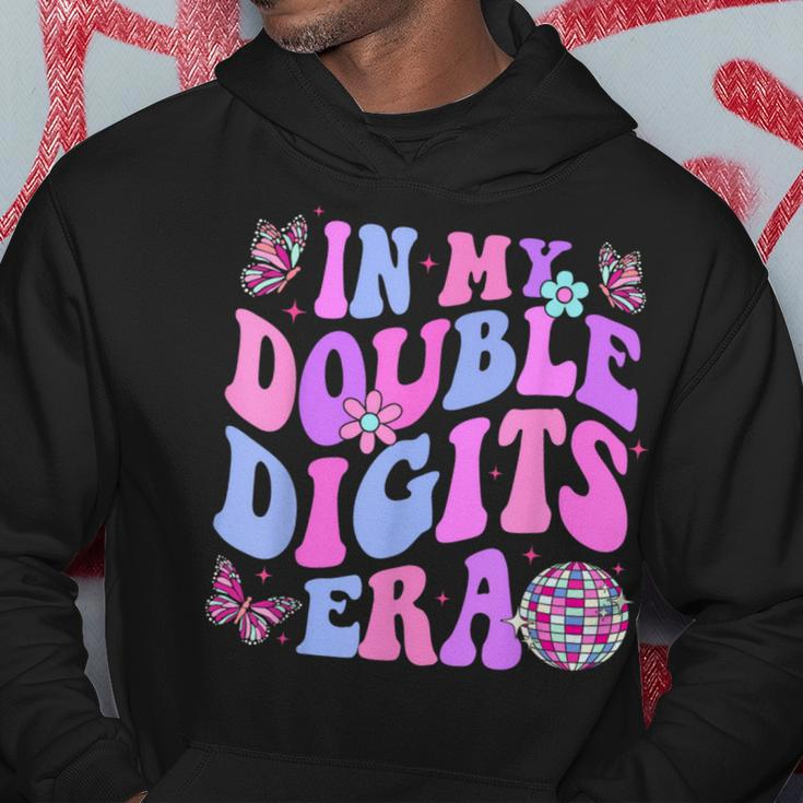 In My Double Digits Era Retro 10 Year Old 10Th Birthday Girl Hoodie Funny Gifts