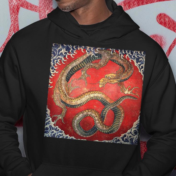 Dragon Of Katsushika Hokusai Kapuzenpullover Lustige Geschenke