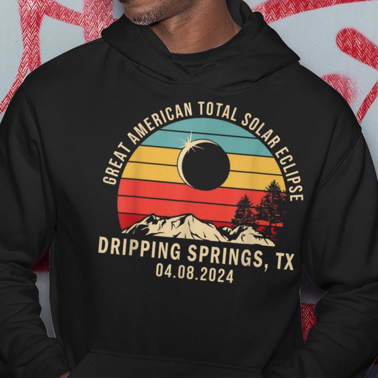 Dripping Springs Tx Texas Total Solar Eclipse 2024 Hoodie Unique Gifts