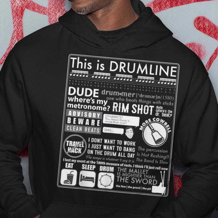 This Is Drumline Drum Line Sayings & Memes Hoodie Unique Gifts