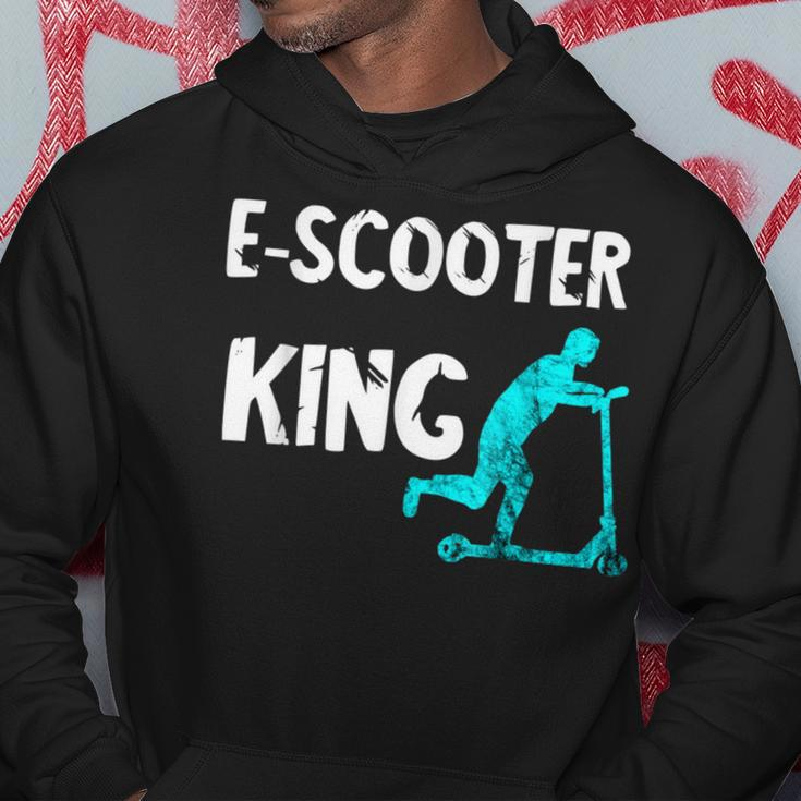 E-Scooter King Electric Scooter King Escooter Driver Hoodie Lustige Geschenke