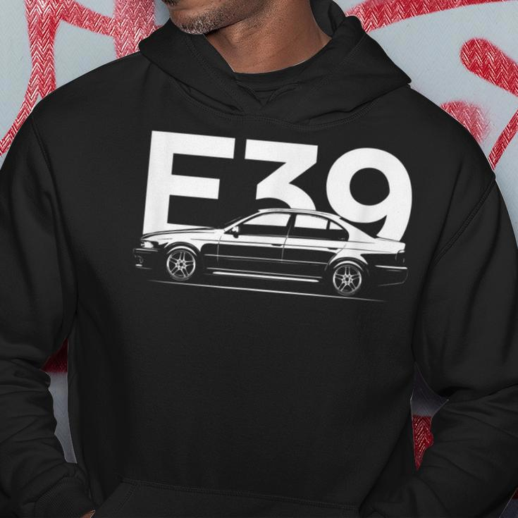 E39 5 Series Car Silhouette Hoodie Unique Gifts