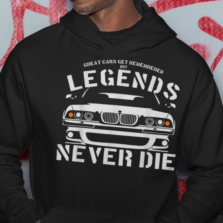 E39 5 Series Legends Never Die Hoodie Lustige Geschenke