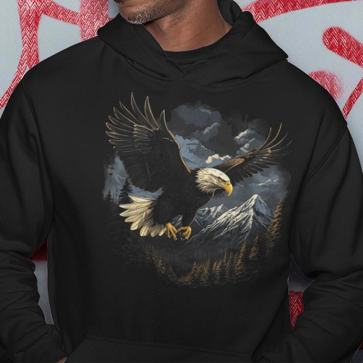 Eagle Bird Mountains Hoodie Funny Gifts