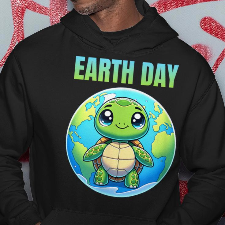 Earth Day Restore Earth Turtle 2024 Hoodie Funny Gifts