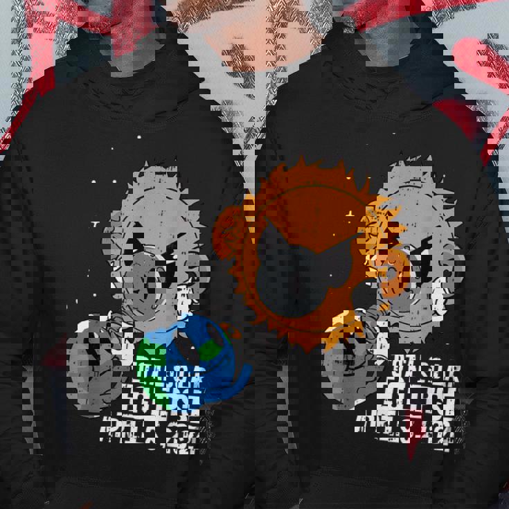 Earth Moon Sun Total Solar Eclipse April 8 2024 Totality Hoodie Unique Gifts