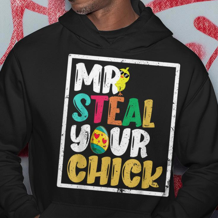 Easter Boys Toddlers Mr Steal Your Chick Spring Humor Hoodie Funny Gifts