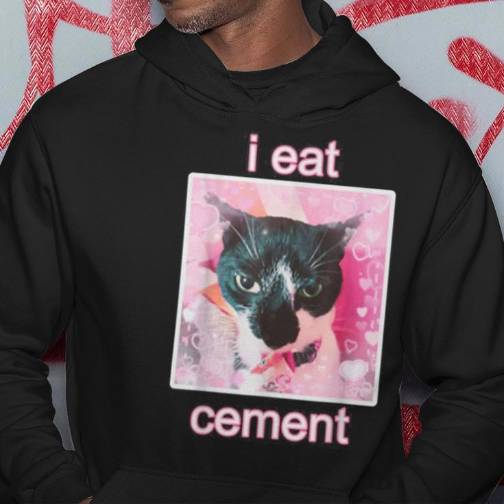 I Eat Cement Cat Hoodie Personalized Gifts