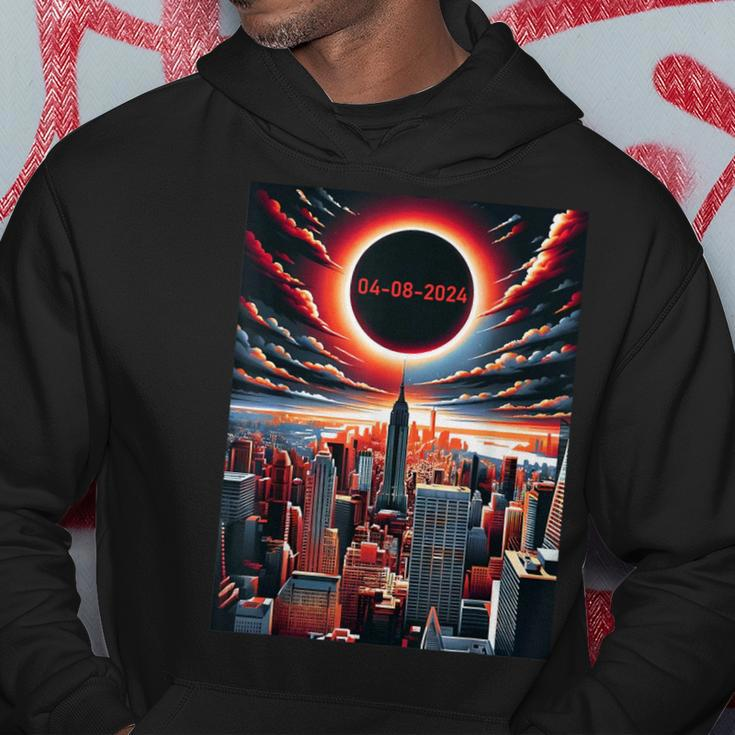 Eclipse 2024 New York 8 April 2024 Total Solar Eclipse Hoodie Unique Gifts