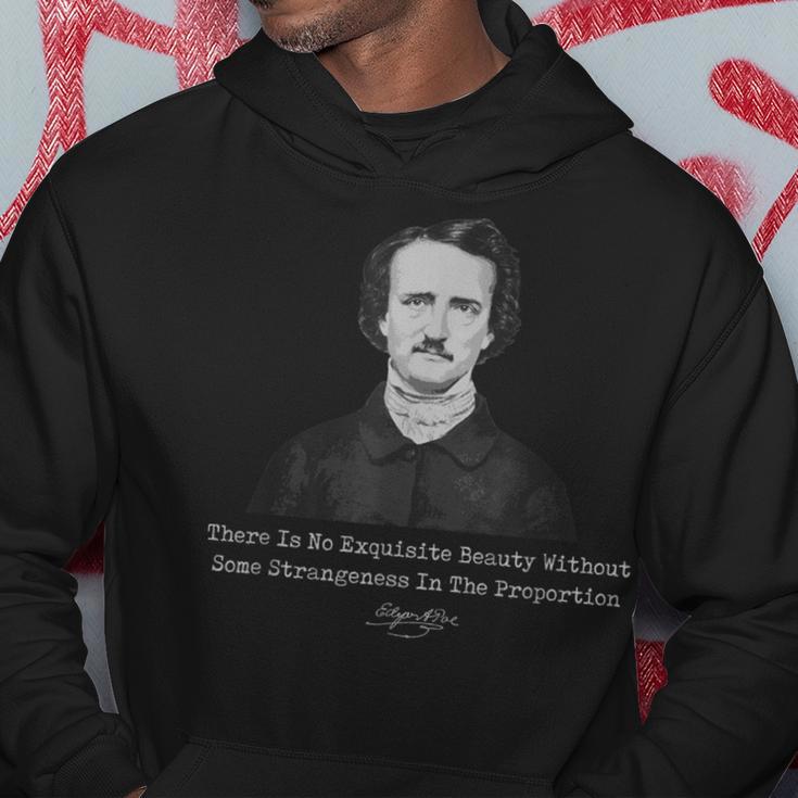 Edgar Allan Poe There Is No Quote Literary Hoodie Unique Gifts