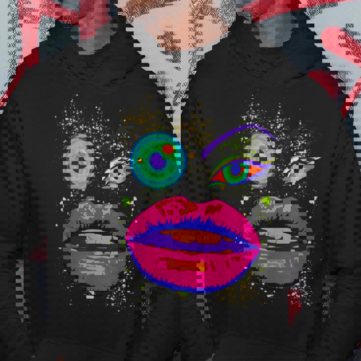 Edm Techno Head Dance Rave Music Festival Hoodie Monsterry