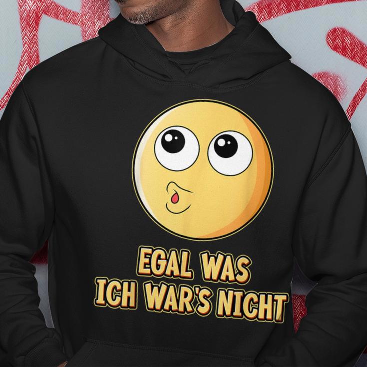 Egal Was Ich War's Nicht Ausreden Slogan Hoodie Lustige Geschenke