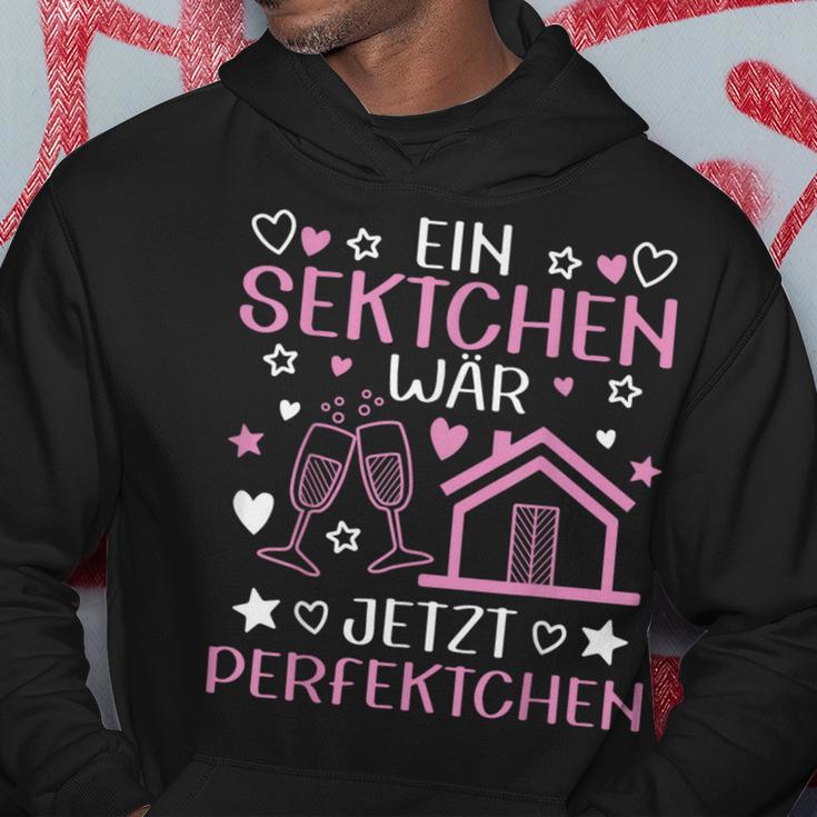 Ein Sektchen Wäre R Jetzt Perfekte Bauer Builder Construction Site S Kapuzenpullover Lustige Geschenke