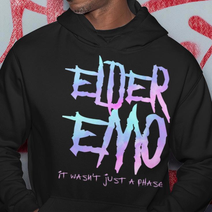 Elder Emo It Wasn't Just A Phase Emo Goth Hoodie Unique Gifts