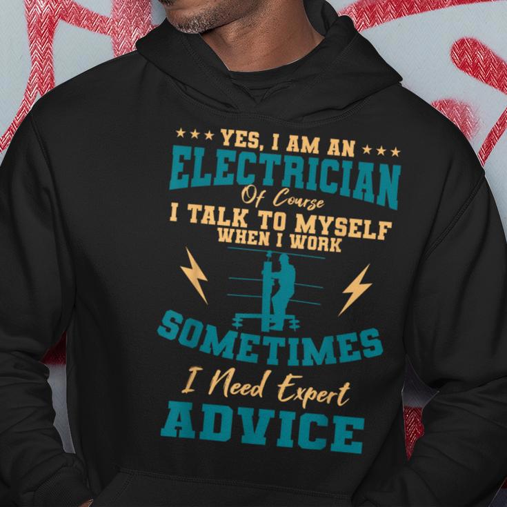 Electrician Electricity Lineman Wiring Electrical Engineer Hoodie Unique Gifts