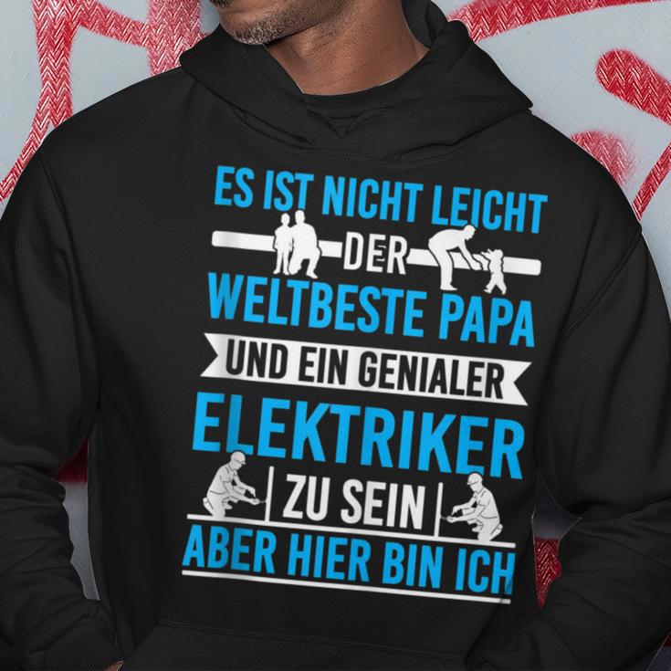 Elektriker Papa Spruch Genialer Elektronikerater Kapuzenpullover Lustige Geschenke