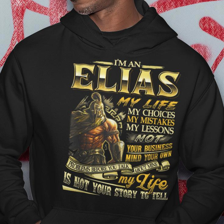 Elias Family Name Elias Last Name Team Hoodie Funny Gifts