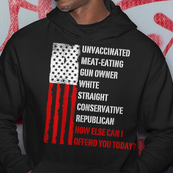 How Else Can I Offend You Today Saying Quote Usa Flag Hoodie Unique Gifts