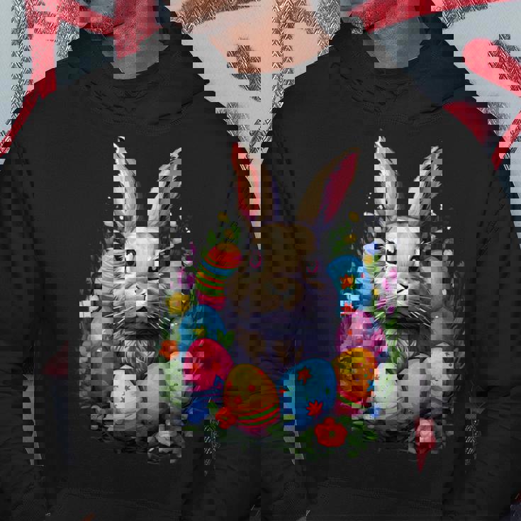 Printemps Pâques Karnickel Mignon Lapin De Pâques Motifs Sweat à capuche Cadeaux drôles