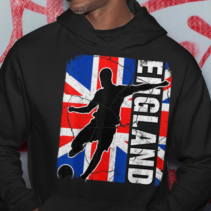 England Soccer Team British Flag Jersey Football Fans Hoodie Unique Gifts