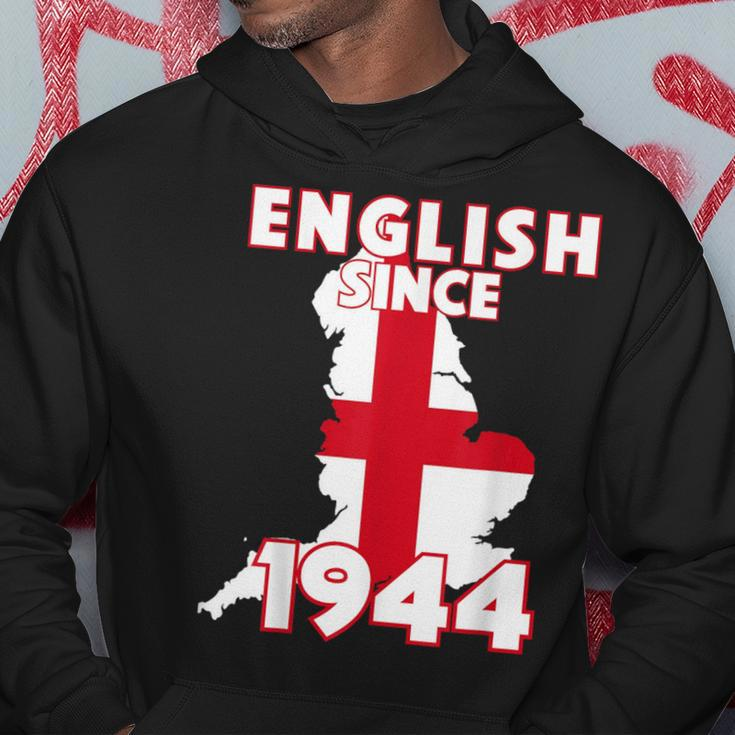 English Since 1944 Celebrate England Heritage Birthday Hoodie Funny Gifts
