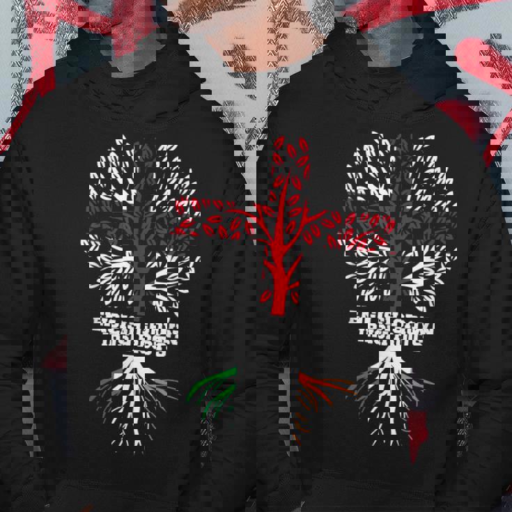 English Grown Irish Roots Irish Heritage Hoodie Personalized Gifts