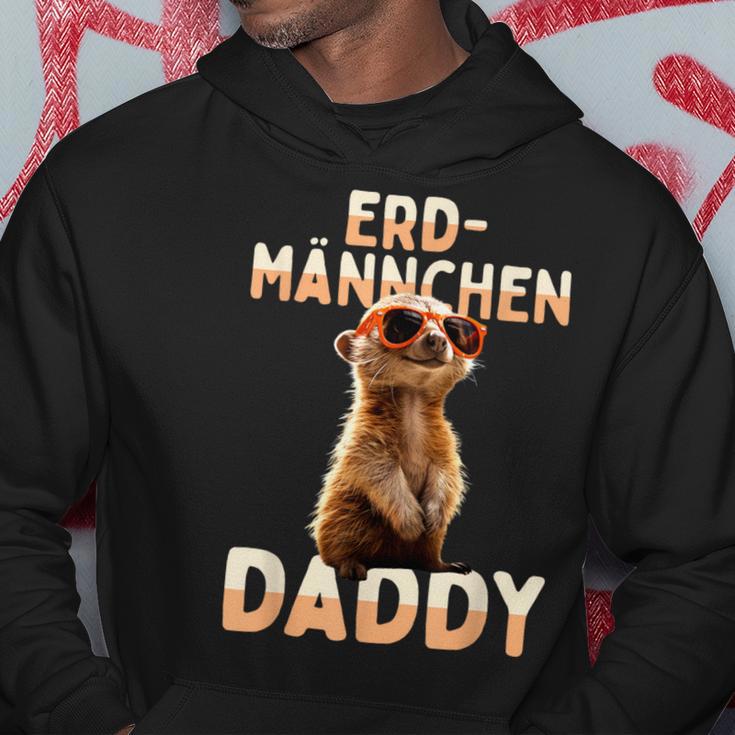 Erdmännchen Daddy Papa Dadatertagater Süßes Meerkat Kapuzenpullover Lustige Geschenke