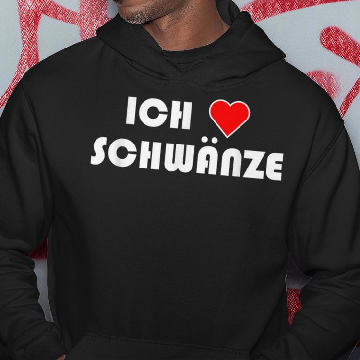 Erotic Ich Schwanze I Love Cocks Kapuzenpullover Lustige Geschenke