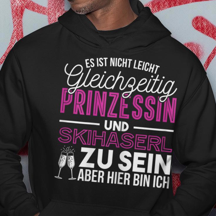 Es Ist Nicht Leicht Prinzessin Skihaserl Ski Rabbit Apres Ski Hoodie Lustige Geschenke