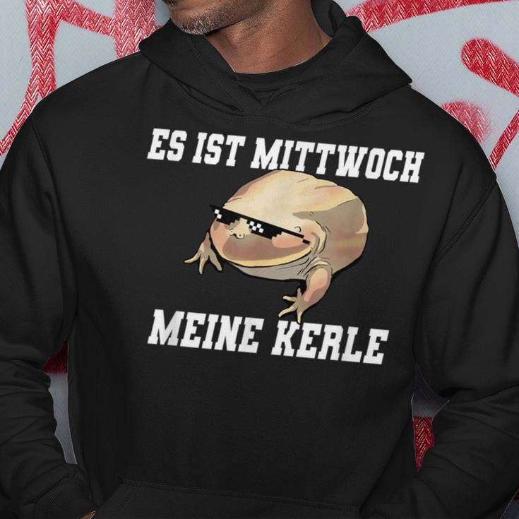 Es Ist Wednesch Meine Kerle Dank Frog Edition Hoodie Lustige Geschenke