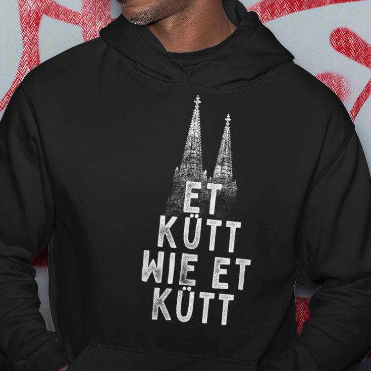 Et Kütt Wie Et Kütt Kölsches Grundgesetz Cologne Cathedral In Cologne Hoodie Lustige Geschenke
