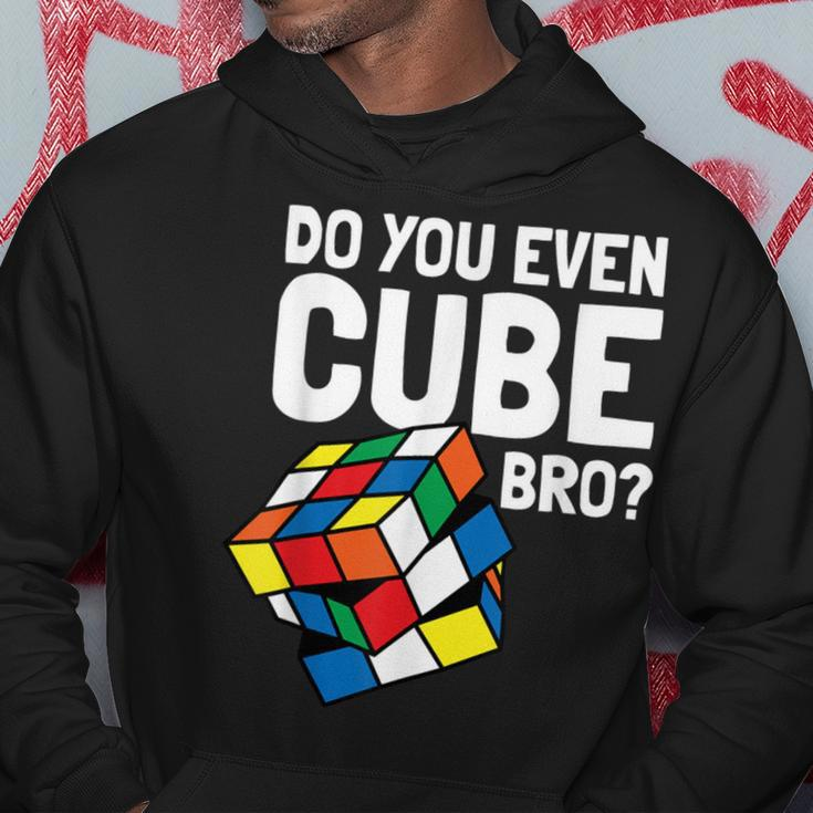 Do You Even Cube Bro Speed Cubing Puzzle Hoodie Unique Gifts