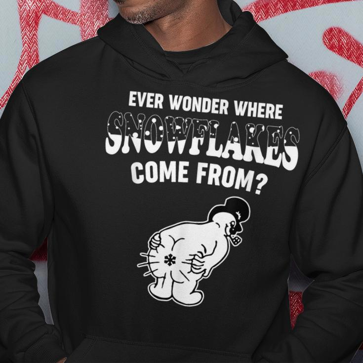Ever Wonder Where Snowflakes Come From Christmas Hoodie Unique Gifts