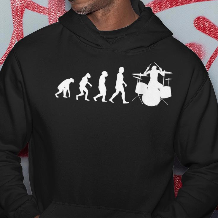 Evolution Drummer Drum Kit Hoodie Lustige Geschenke