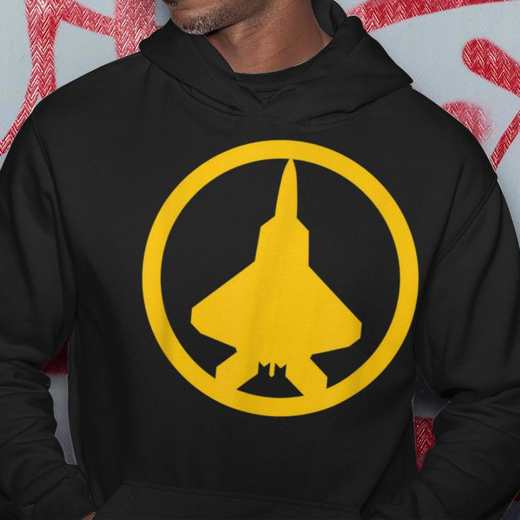 F-22 Raptor Yellow Air Force Military Fighter Jet Hoodie Unique Gifts