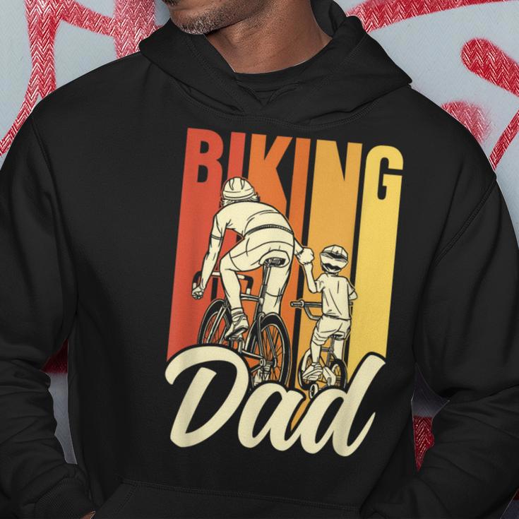 Fahrradfahrenderater Radfahren Radfahrer Fahrrad Papa Papi Kapuzenpullover Lustige Geschenke