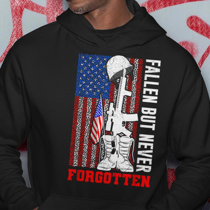 Fallen But Never Forgotten Soldiers Army Usa Memorial Day Hoodie Unique Gifts