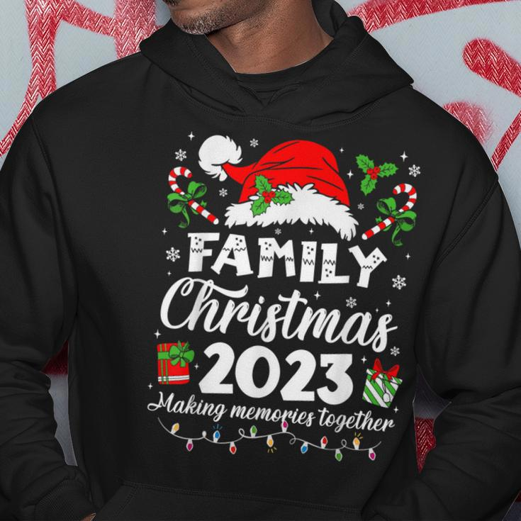 Family Christmas 2023 Pajamas Matching Squad Santa Elf Xmas Hoodie Personalized Gifts