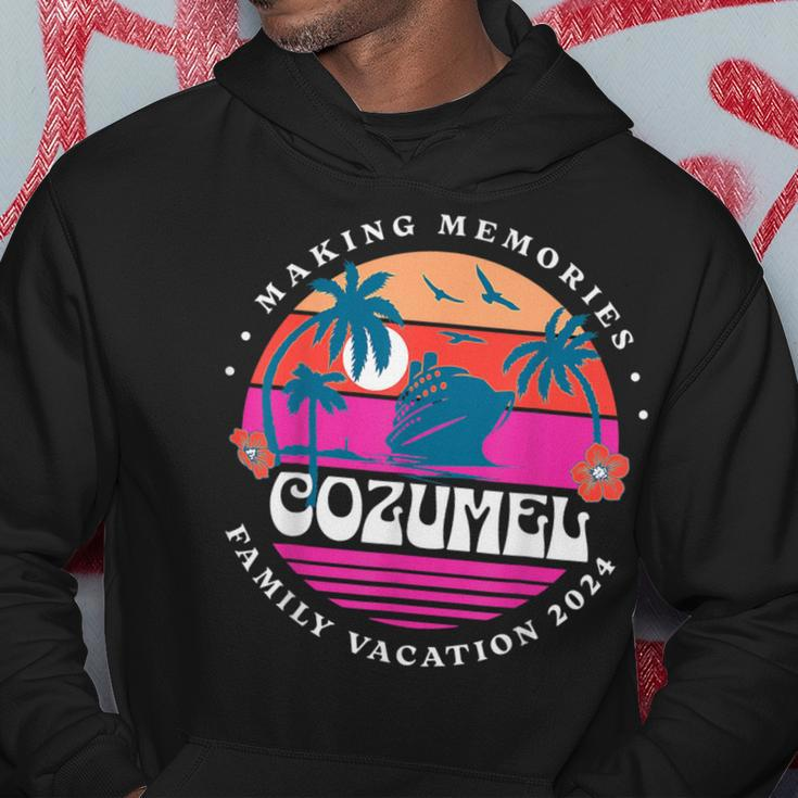Family Cruise Cozumel Vacay 2024 Souvenir Matching Cruising Hoodie Funny Gifts