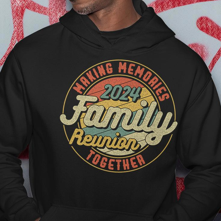Family Reunion 2024 Making Memories Family Reunion Group Hoodie Funny Gifts