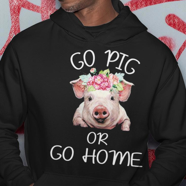 Farmer Go Pig Or Go Home Hoodie Unique Gifts