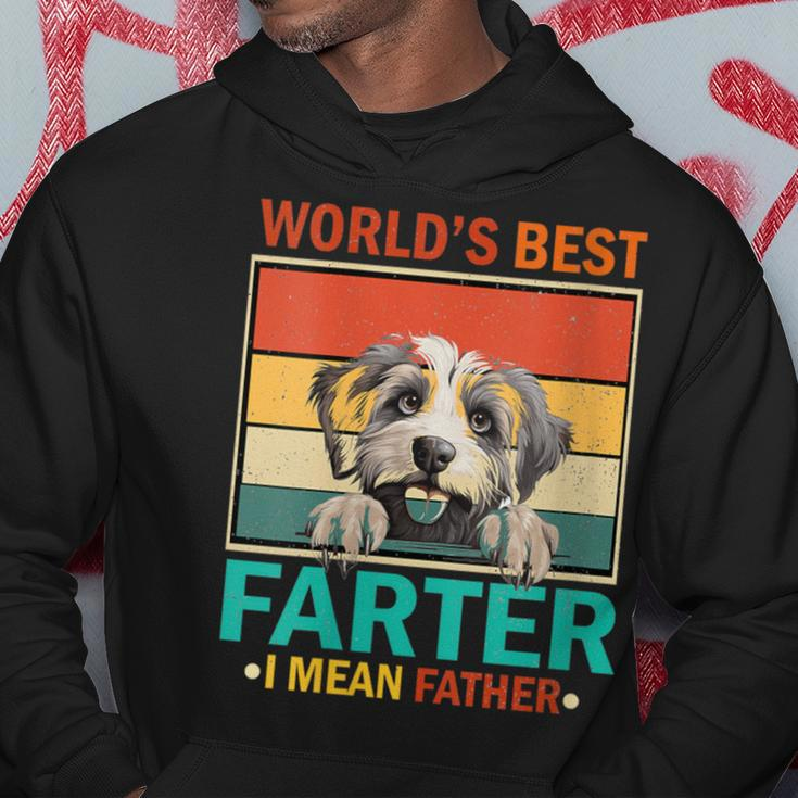 Father's Day Worlds Best Farter Ever I Mean Father Dog Hoodie Funny Gifts