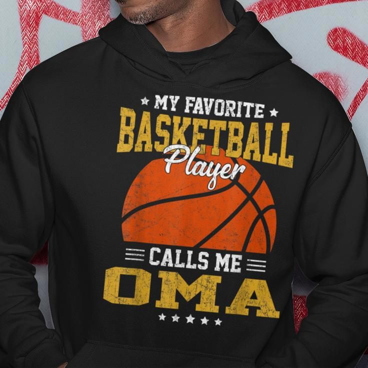 My Favorite Basketball Player Calls Me Oma Hoodie Unique Gifts