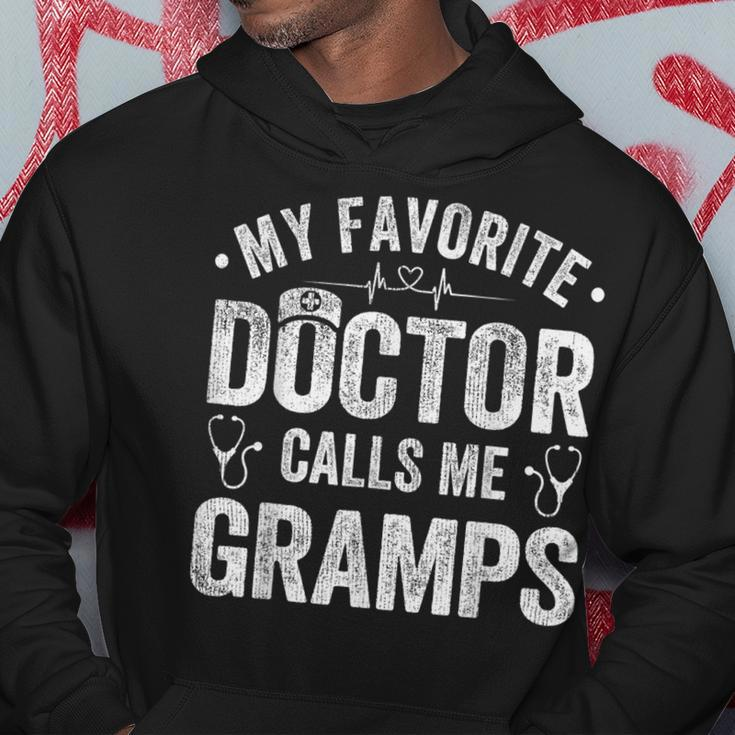 My Favorite Doctor Calls Me Gramps Father's Day Hoodie Funny Gifts