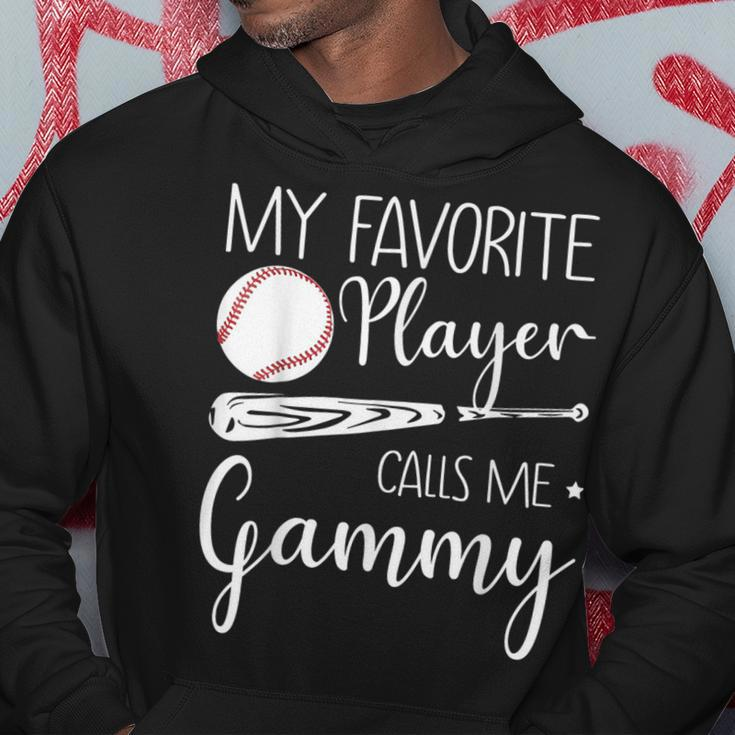 My Favorite Player Calls Me Gammy Baseball Hoodie Unique Gifts