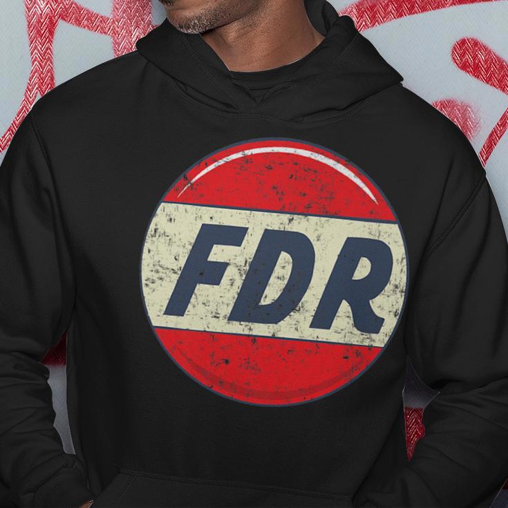 Fdr Campaign Button Hoodie Unique Gifts