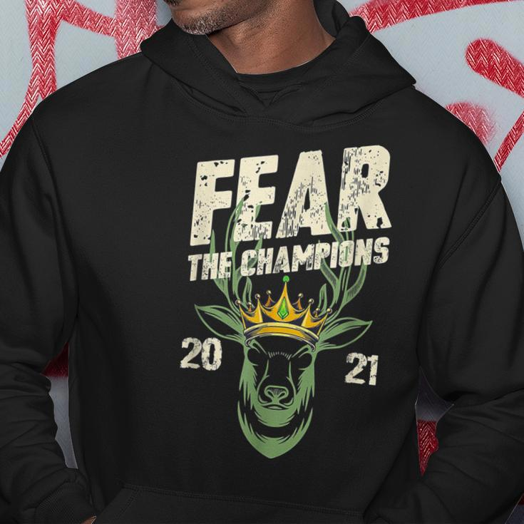 Fear Deer Buck The Champions 2021 Hunter Hoodie Unique Gifts